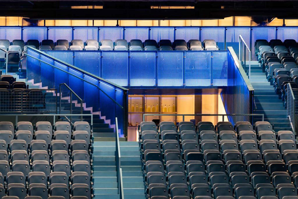 GRP gratings in architecture