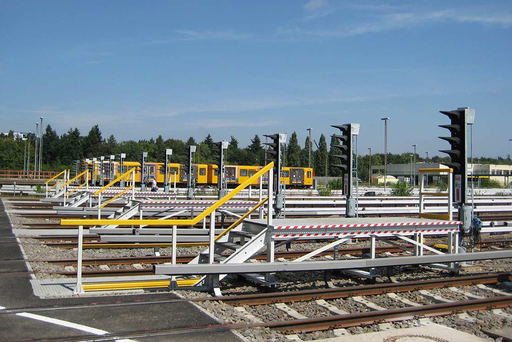 Podest wejściowy i wyjściowy z TWS